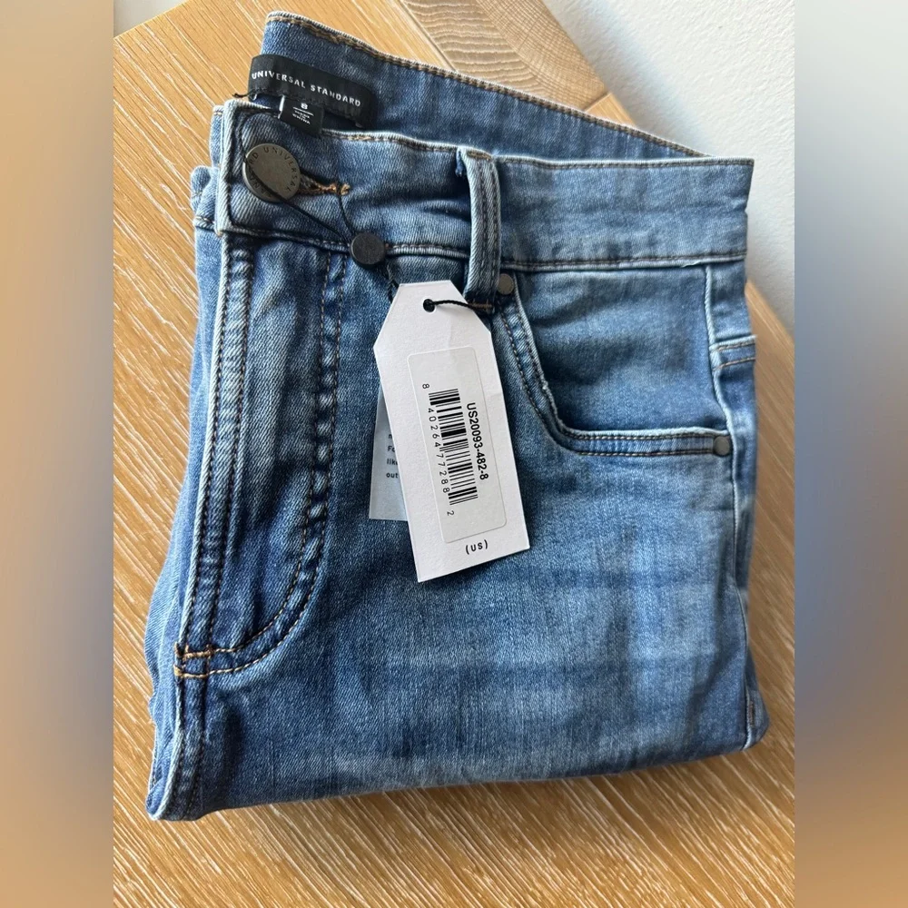 NWT! | UNIVERSAL STANDARD Seine High Rise Skinny Jeans, Vintage Indigo, Size 8 ✨ - Picture 14 of 16